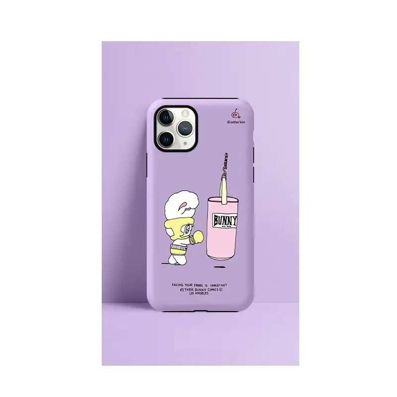 Esther Bunny - Guard Up Phone Case - Comic Series - Esther Bunny - Accessories - Harumio