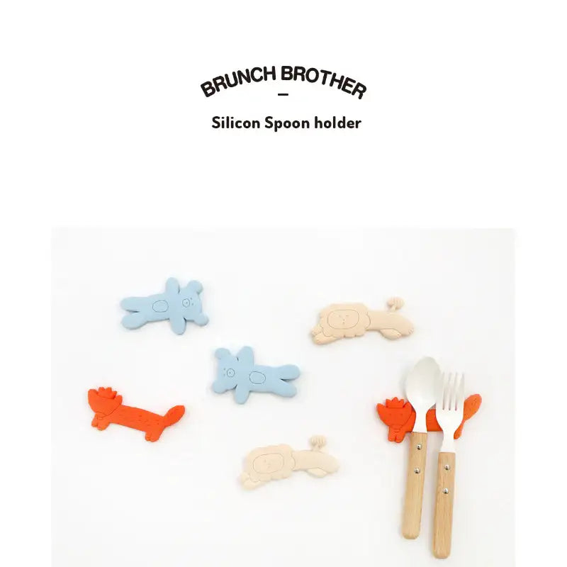 Romane x 10x10 - Brunch Brother Silicone Cutlery Holder - Romane - Accesories - Harumio
