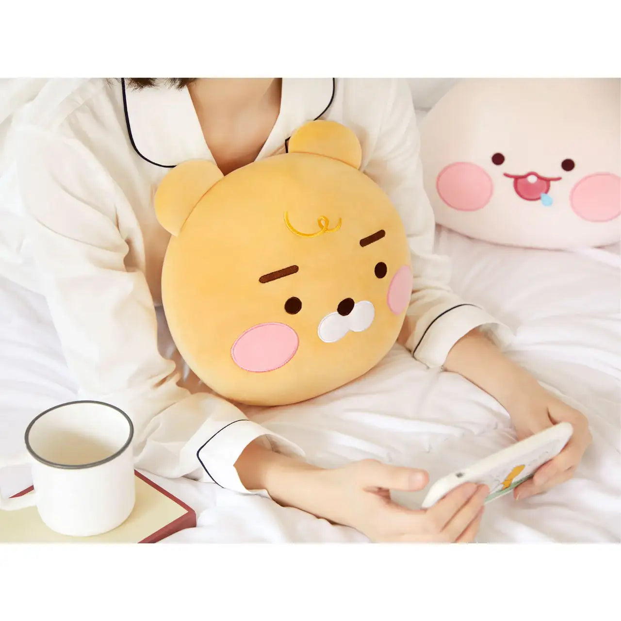 Kakao Friends - Little Face Cushion - Kakao Friends - Plush - Harumio