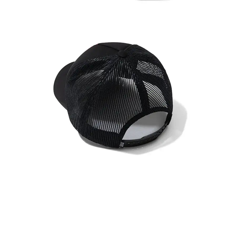 HAPPY FOOD x CRITIC - Retro Logo Mesh Cap - HAPPY FOOD x CRITIC - Accessories - Harumio