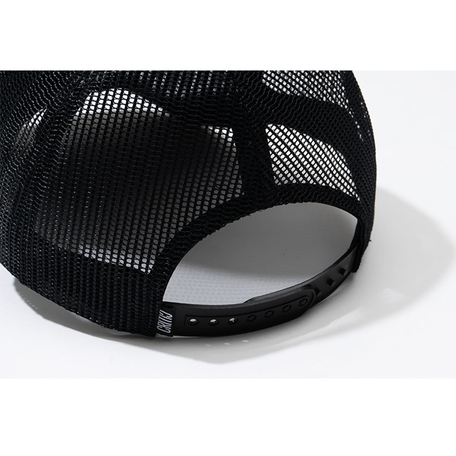 HAPPY FOOD x CRITIC - Retro Logo Mesh Cap