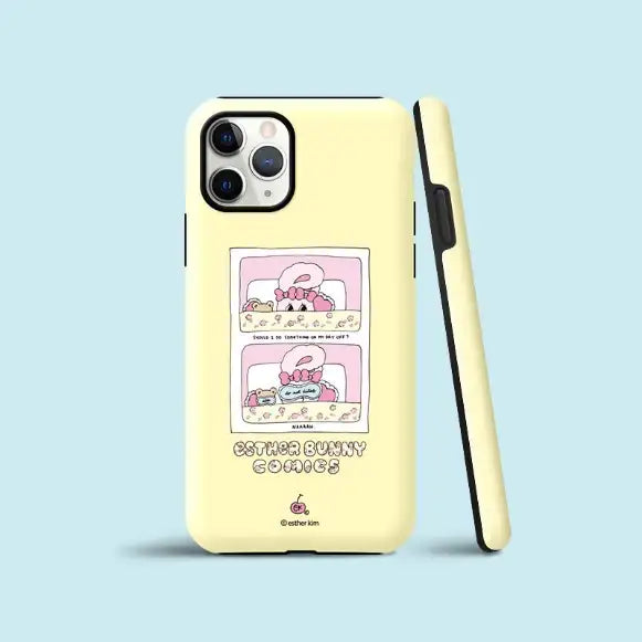 Esther Bunny - Guard Up Phone Case - Comic Series - Esther Bunny - Accessories - Harumio