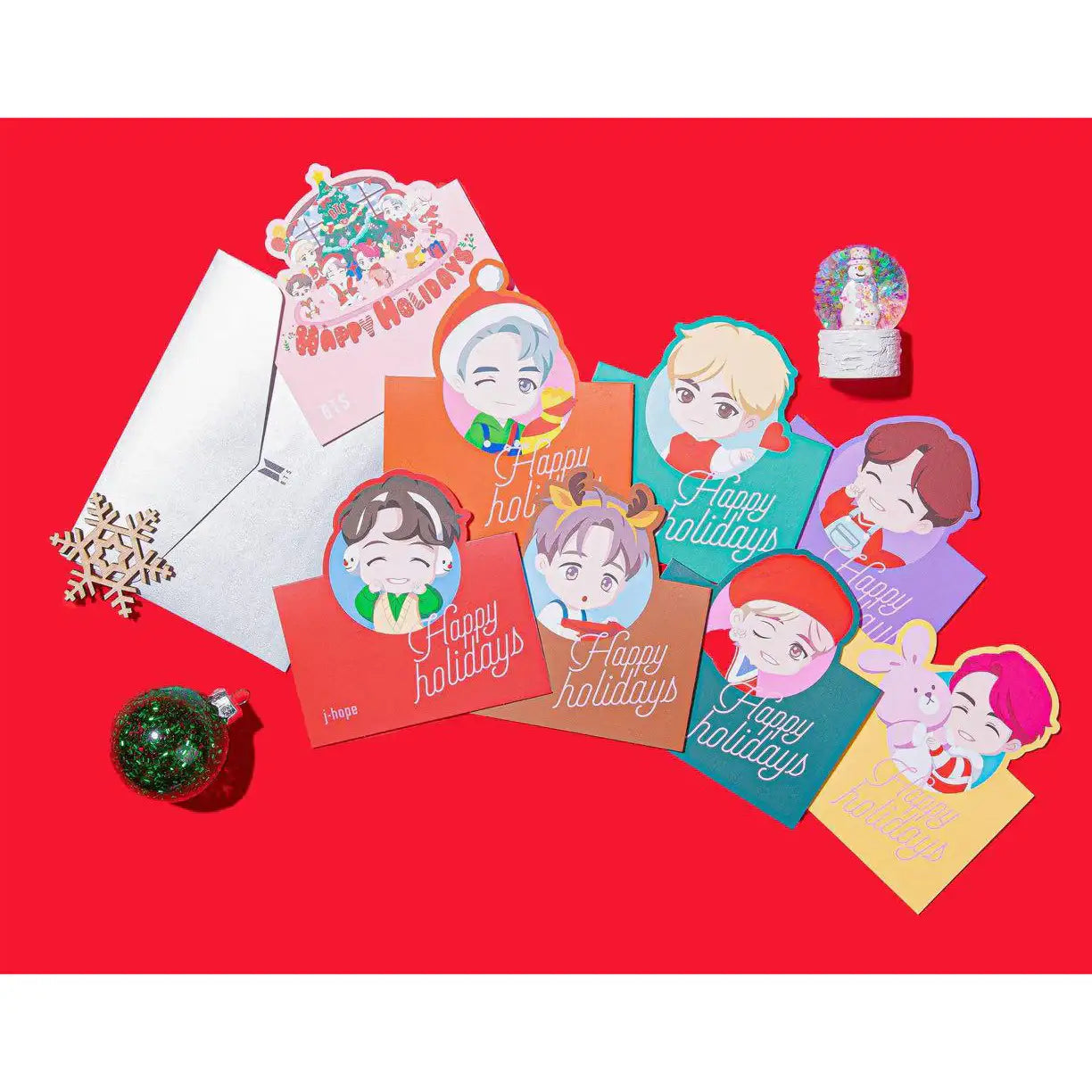 BTS Pop-up Store - House of BTS - Holiday Card Set - BTS - Accessories - Harumio