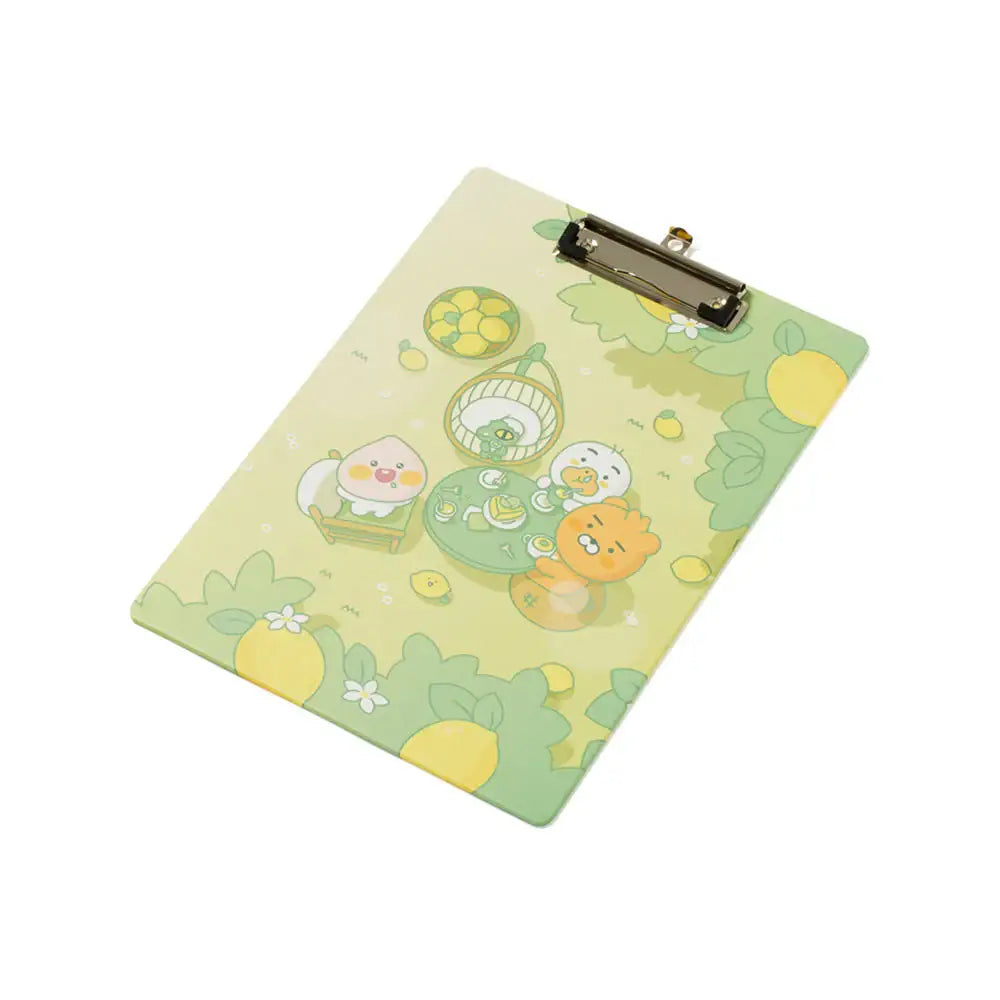 Kakao Friends - Lemon Terrace A4 Clipboard - Kakao Friends - Accessories - Harumio