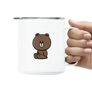 Line Friends - Camp Cup - Brown - Line Friends - Accessories - Harumio