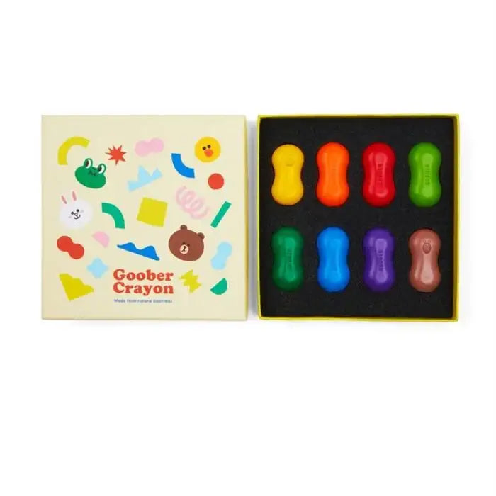 LINE FRIENDS - Play and Draw - Brown and Friends Kids Crayon - LINE FRIENDS - Accessories - Harumio