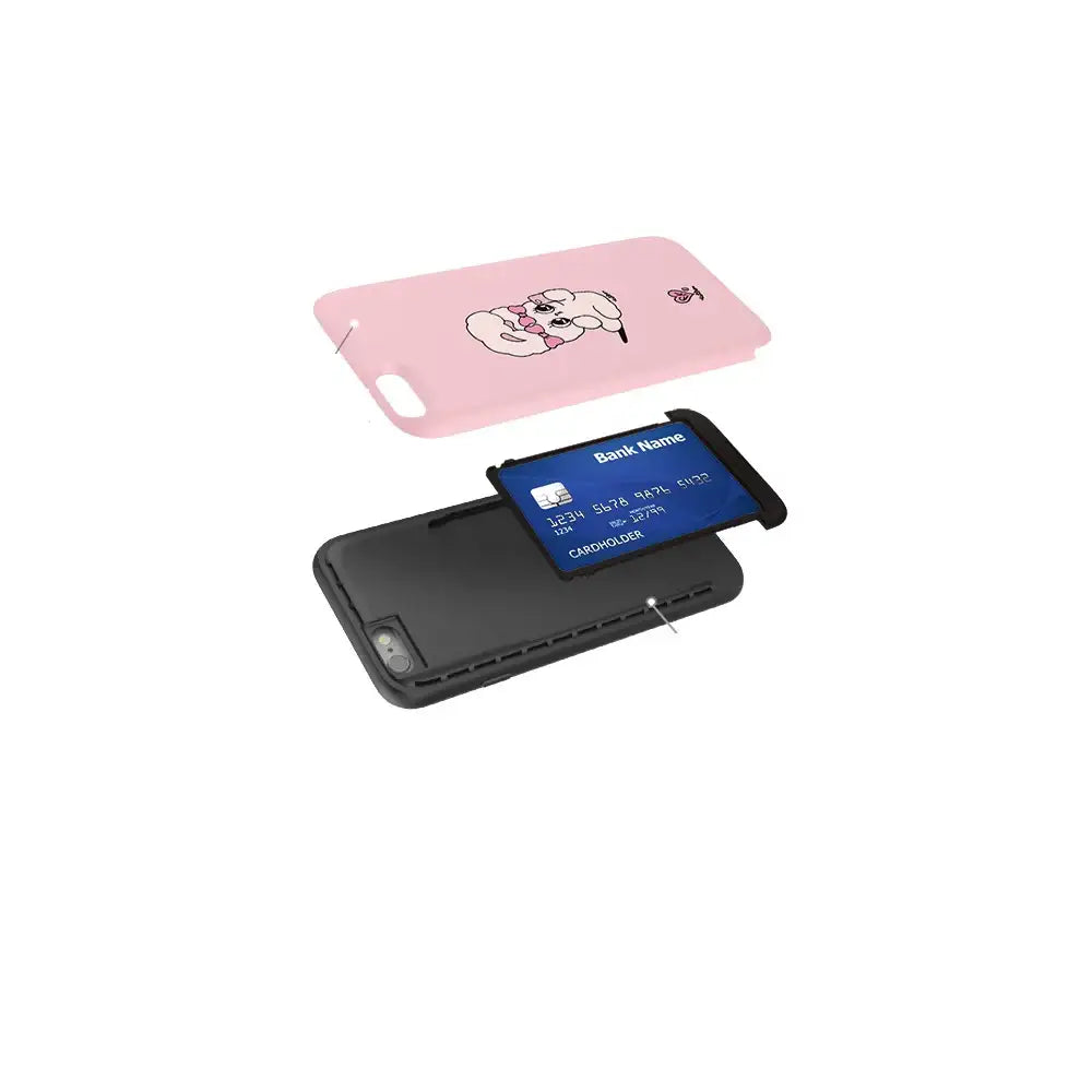 Esther Bunny - Card Slot Phone Case - Esther Bunny - Accessories - Harumio