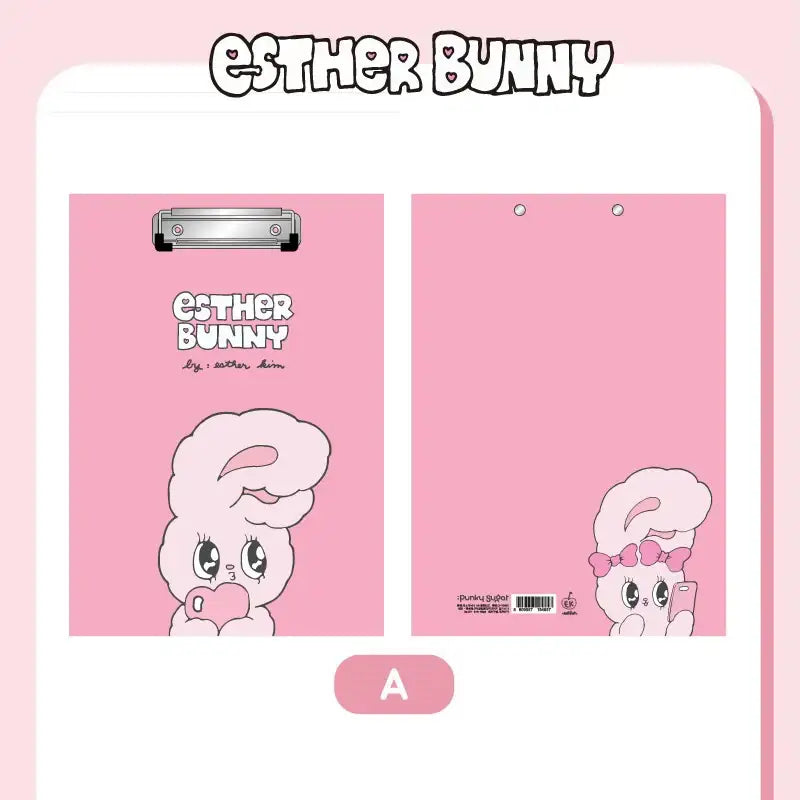 Esther Bunny - A4 sized Clipboard - Esther Bunny - Accessories - Harumio