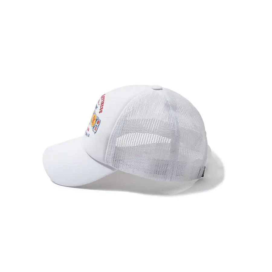 HAPPY FOOD x CRITIC - Retro Logo Mesh Cap - HAPPY FOOD x CRITIC - Accessories - Harumio