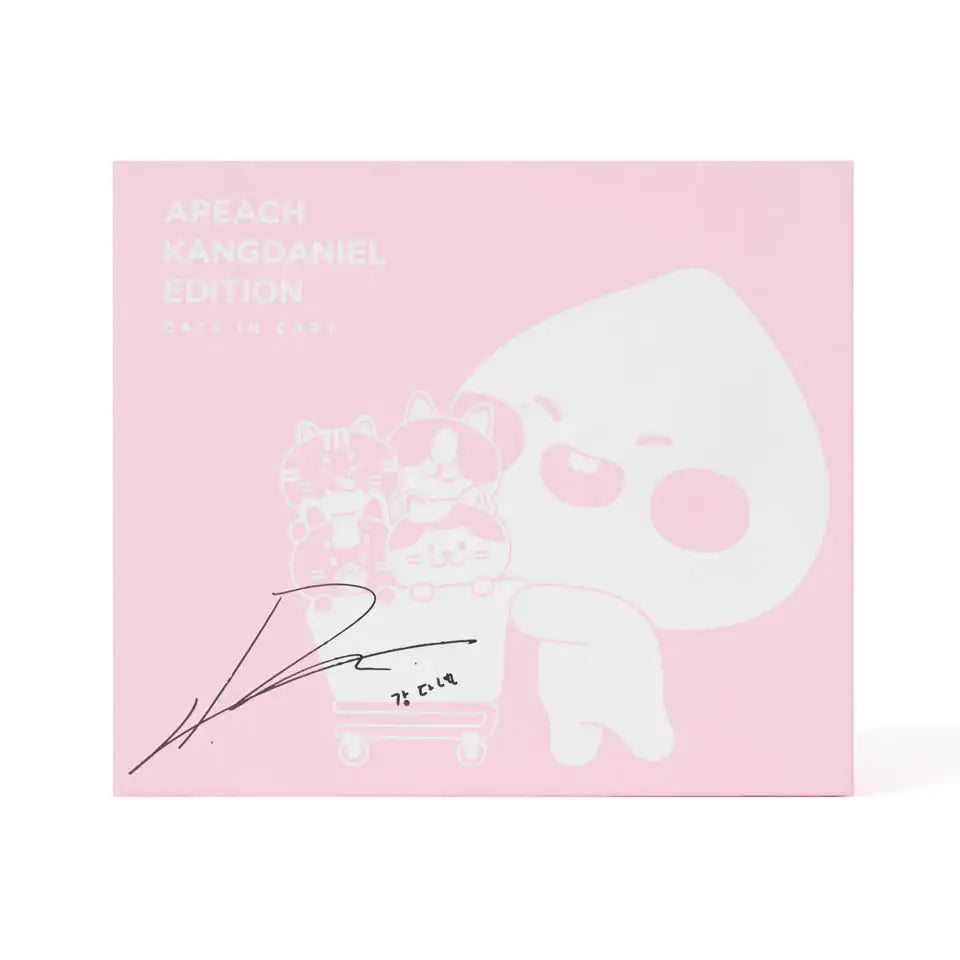 Apeach x KangDaniel - Apeach with Cats in Cart Doll Figure Set - Apeach x KangDaniel - Accessories - Harumio