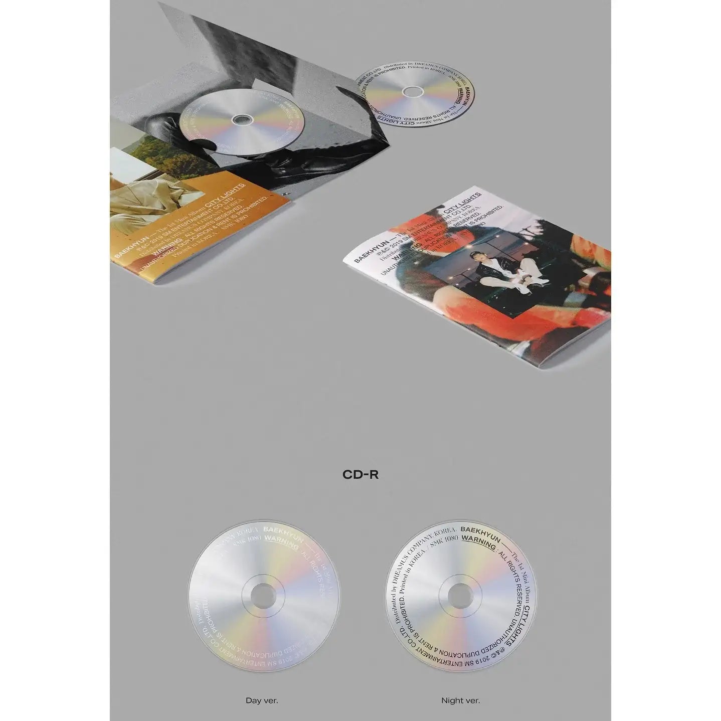 Baek Hyun - Mini Album Vol. 1 City Lights - Baek Hyun - Mini Album - Harumio