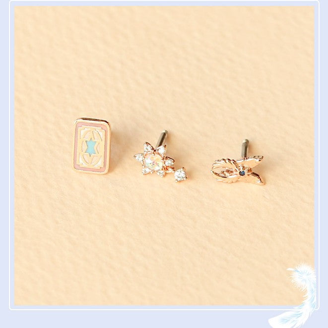 OST x Cardcaptor Sakura - Clear Card Ear Piercing Set