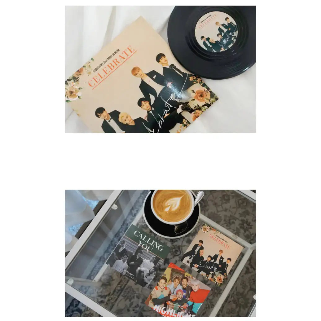 Highlight - Official Merch - Album Coaster Set - Highlight - Accessories - Harumio