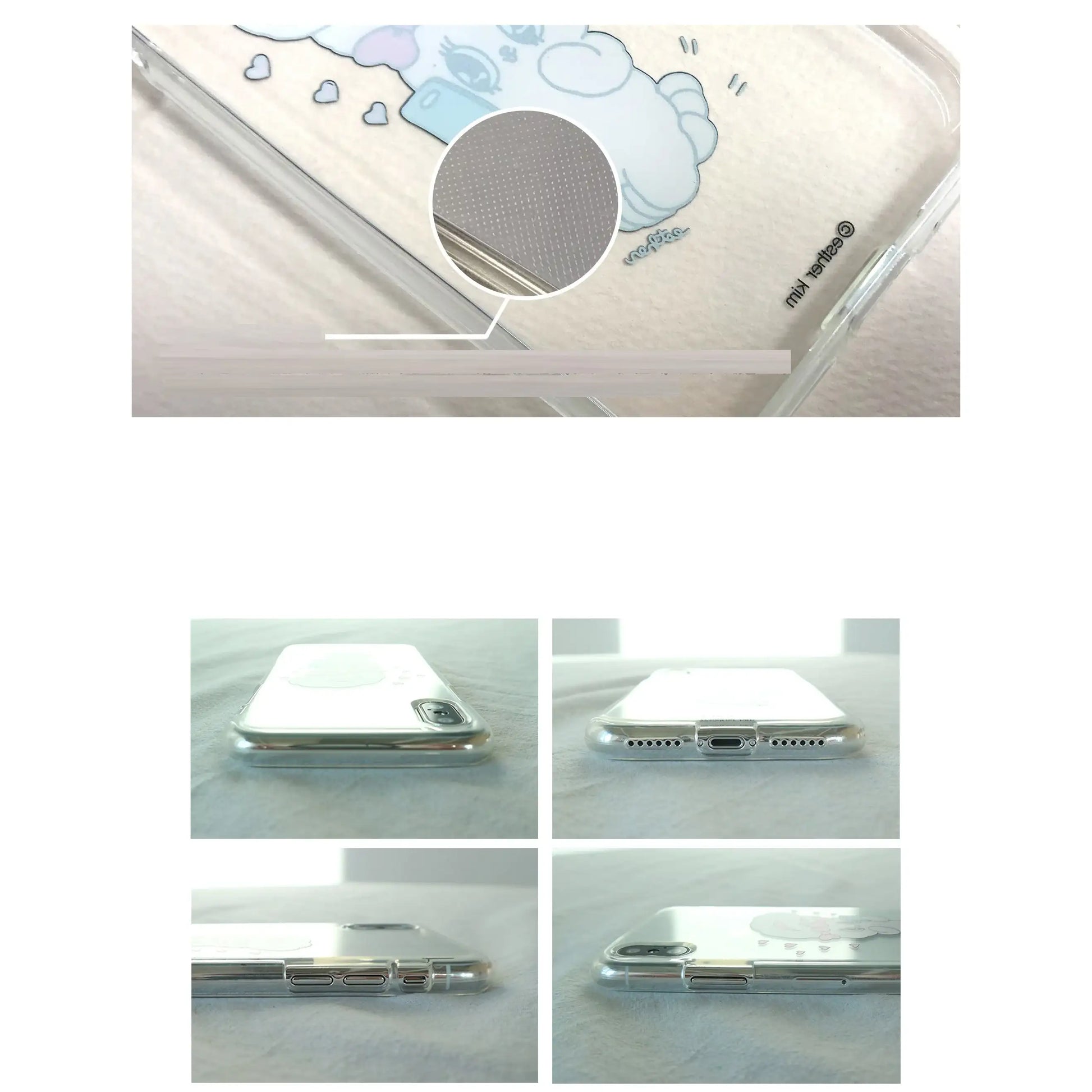 Esther Bunny - Clear Soft Phone Case - Esther Bunny - Accessories - Harumio