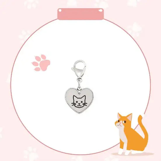 OST - My Little Friends - Meow Cat Couple Necklace Set - My Little Friends - Jewelry - Harumio