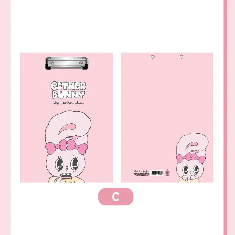 Esther Bunny - A4 sized Clipboard - Esther Bunny - Accessories - Harumio