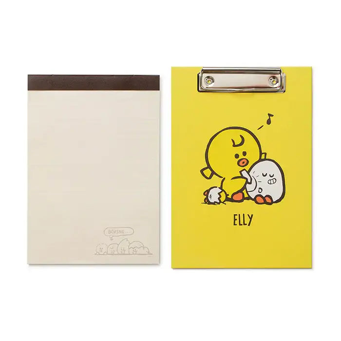 Line Friends - Sally & Friends Clipboard Note Set - Line Friends - Accessories - Harumio