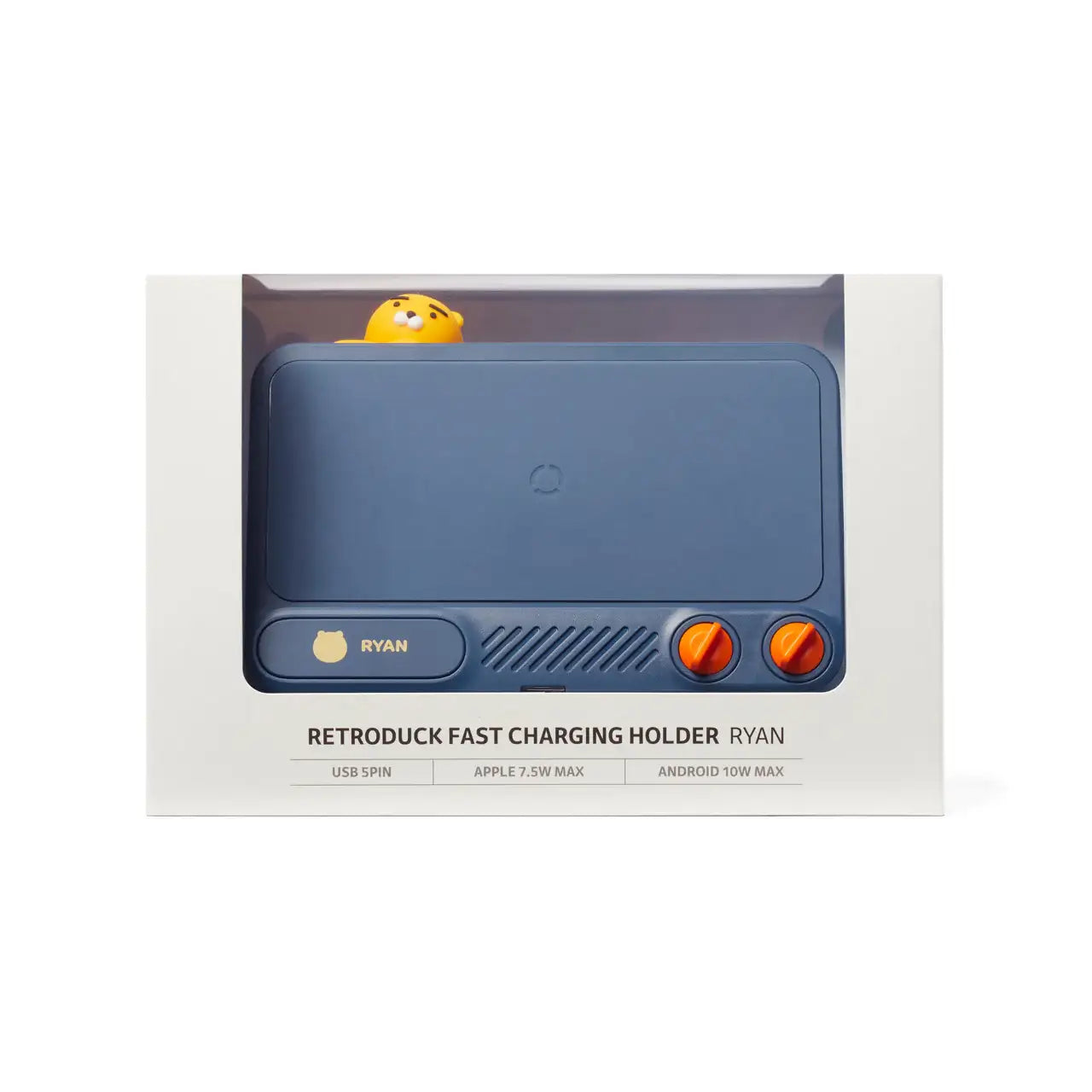 Kakao Friends - Retro Duck Fast Charging Holder - Ryan - Kakao Friends - Accessories - Harumio