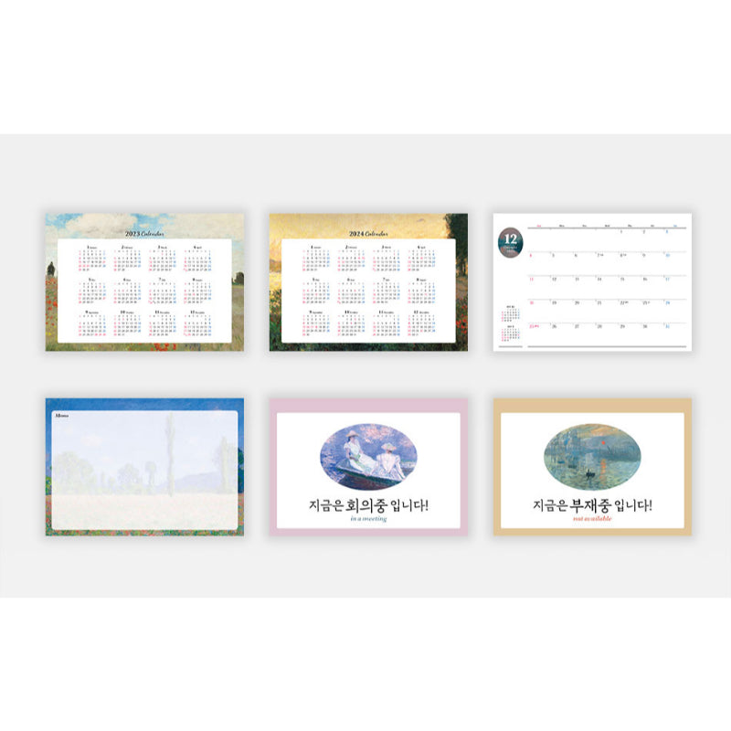ARTNUOVEAU - 2023 Characters Desk Calendar Collection - ARTNUOVEAU - Calendar - Harumio