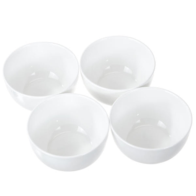 Korean WOW ROUND Bone China Rice Bowl Set