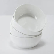 Korean WOW ROUND Bone China Soup Bowl Set 4P - Modern House - Kitchenware - Harumio