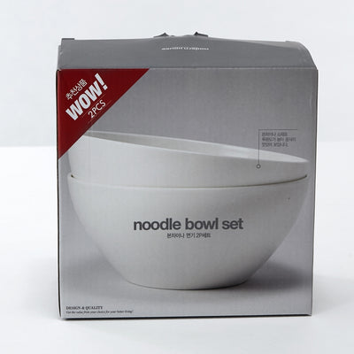 Korean WOW Bone China Noodle Bowl Set