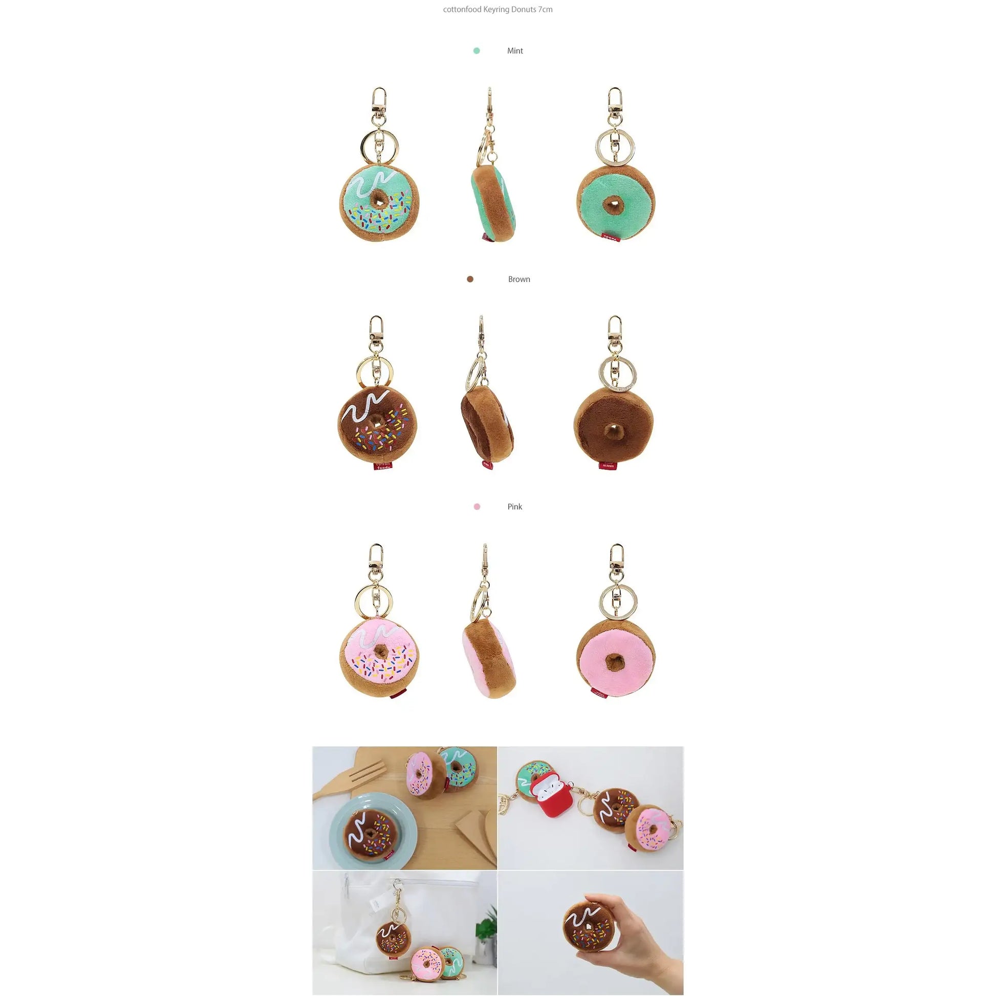 COTTONFOOD FRIENDS - Key Ring - COTTONFOOD FRIENDS - Accessories - Harumio