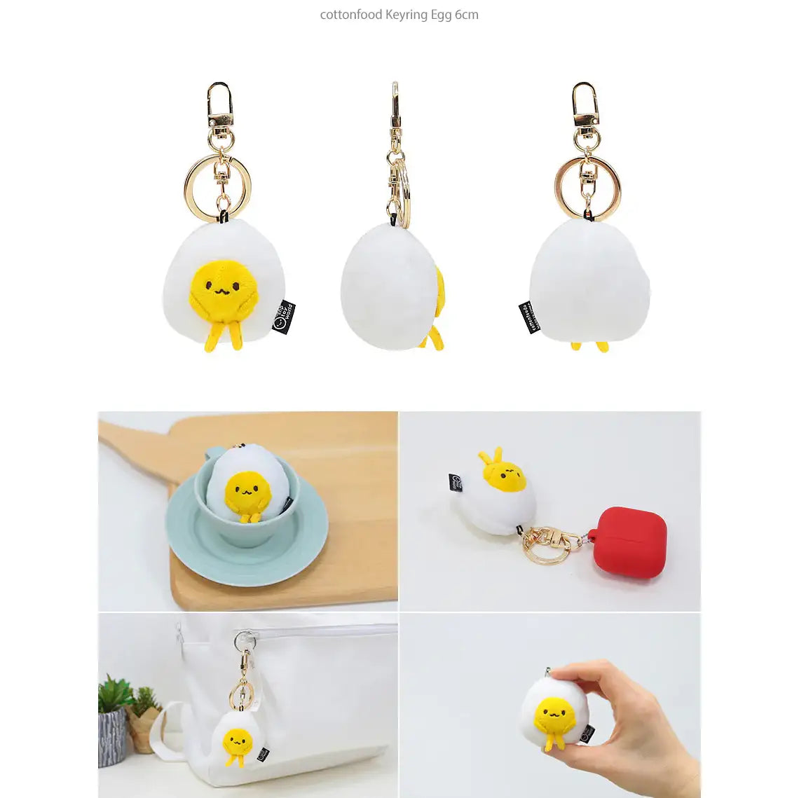 COTTONFOOD FRIENDS - Key Ring - COTTONFOOD FRIENDS - Accessories - Harumio
