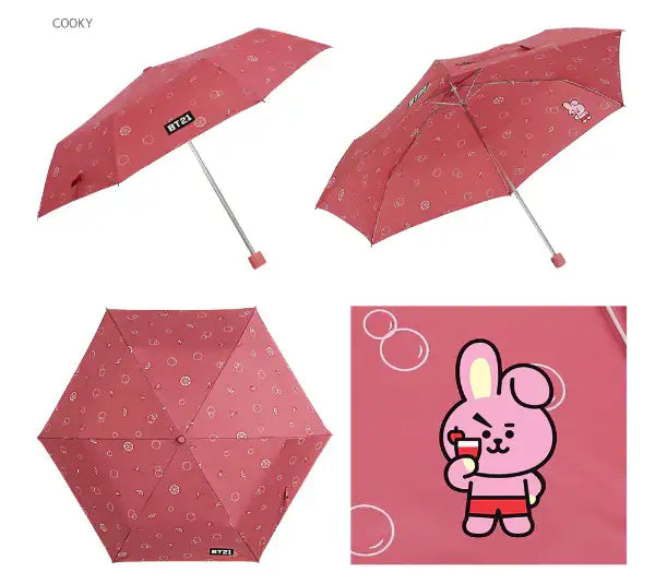 BT21 x Monopoly - Dolce Ultralight Mini Umbrella - Monopoly - Umbrella - Harumio