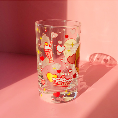 Standard Love Dance - Cherry Pie Retro Glass Cup