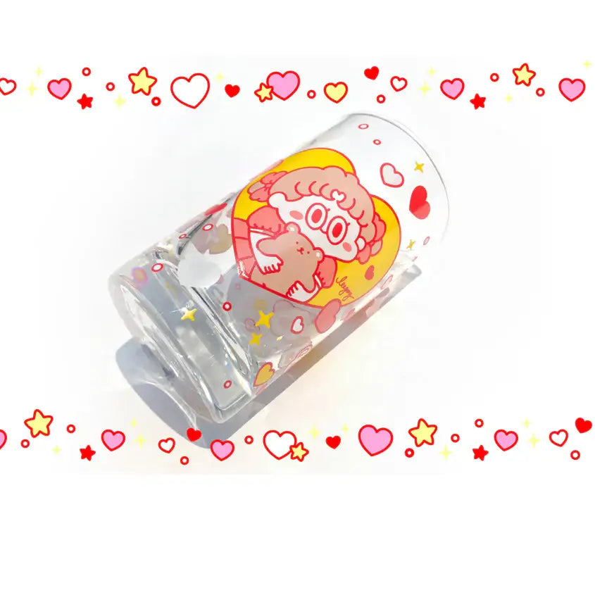 Standard Love Dance - Cherry Pie Retro Glass Cup - Standard Love Dance - Accessories - Harumio