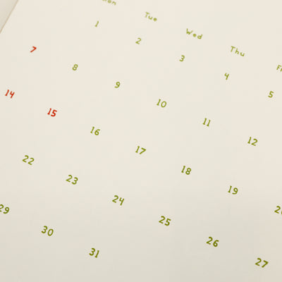Dinotaeng - Desk Calendar 2022