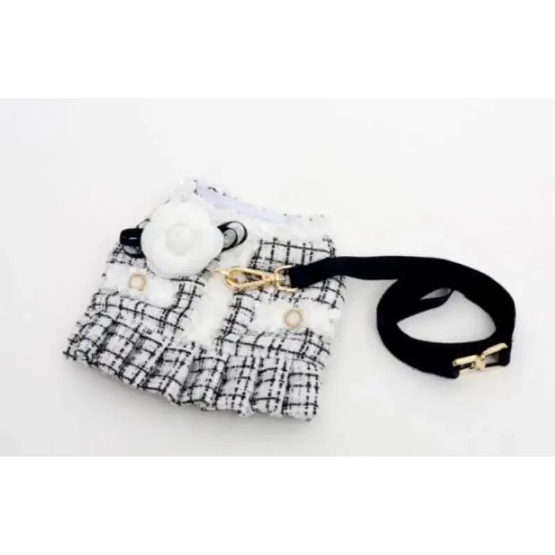 ITSDOG - Pet Camellia Tweed Harness - ITSDOG - Pet Accesories - Harumio