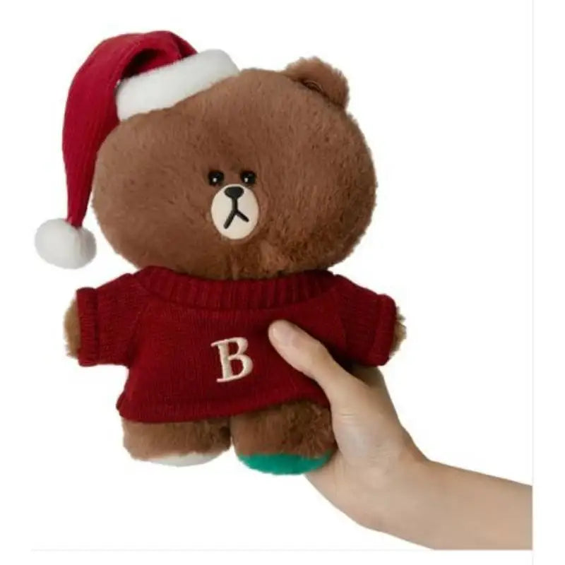 LINE Friends - Standing Doll Holiday Edition - Medium - LINE FRIENDS - Plush - Harumio