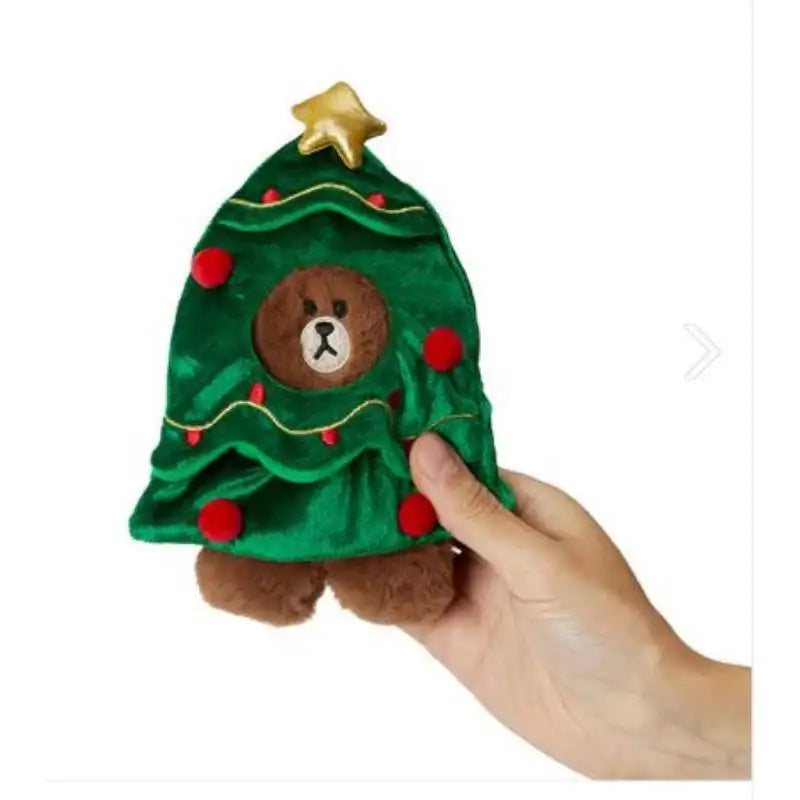 LINE Friends - Standing Doll Holiday Edition - Mini - LINE FRIENDS - Plush - Harumio