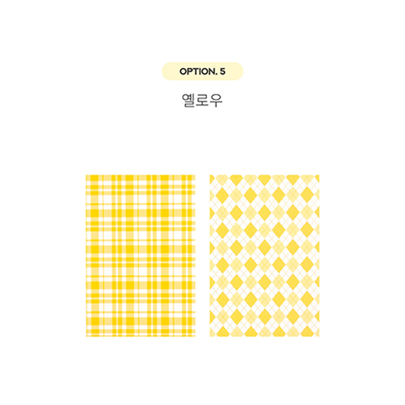 Yudaeng - Checkered Photocard Binder Mount