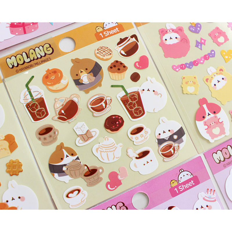 Molang - Diary Deco Stickers