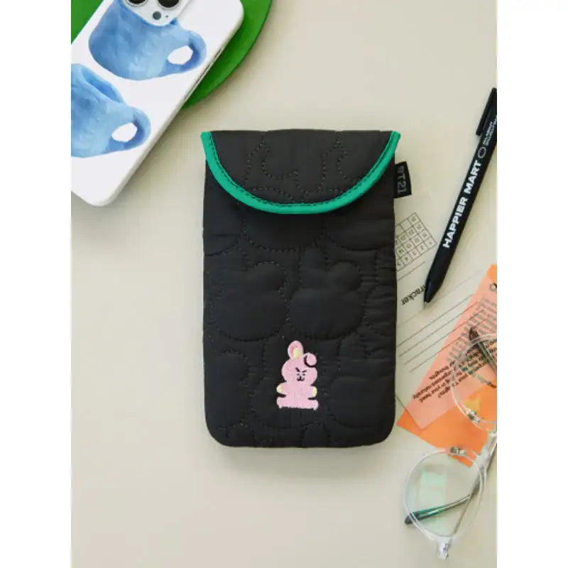BT21 - Winter Quilted Pouch - LINE FRIENDS - Pouch - Harumio