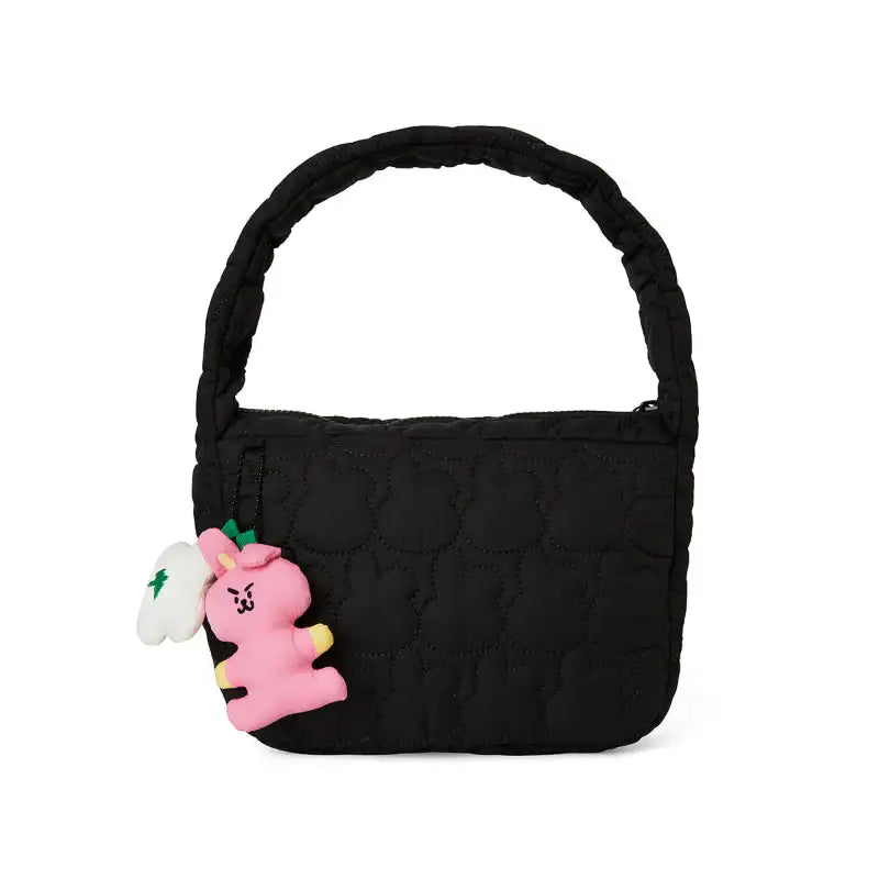 BT21 - Winter Quilted Hobo Bag - LINE FRIENDS - Hobo Bag - Harumio