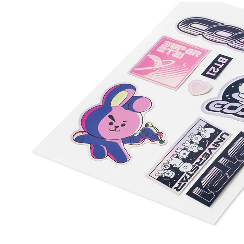 BT21 - Universtar Wapen Deco Sticker - BT21 - Accessories - Harumio