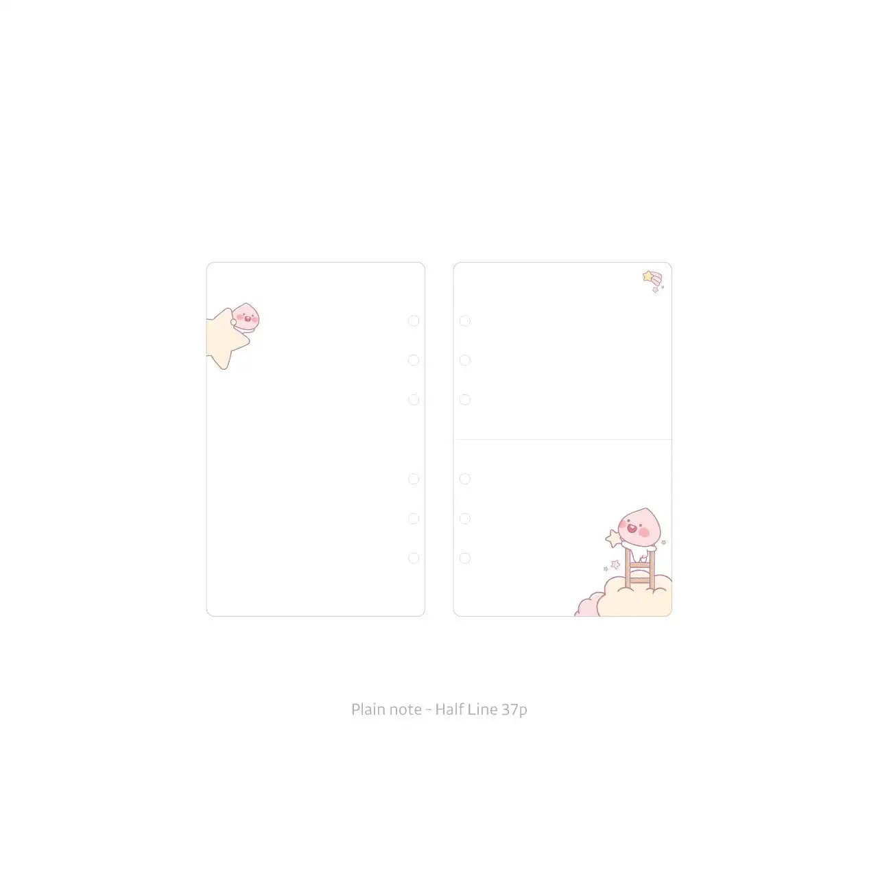 Kakao Friends - Lovely Apeach Earthwork Unicorn Diary - Kakao Friends - Accessories - Harumio