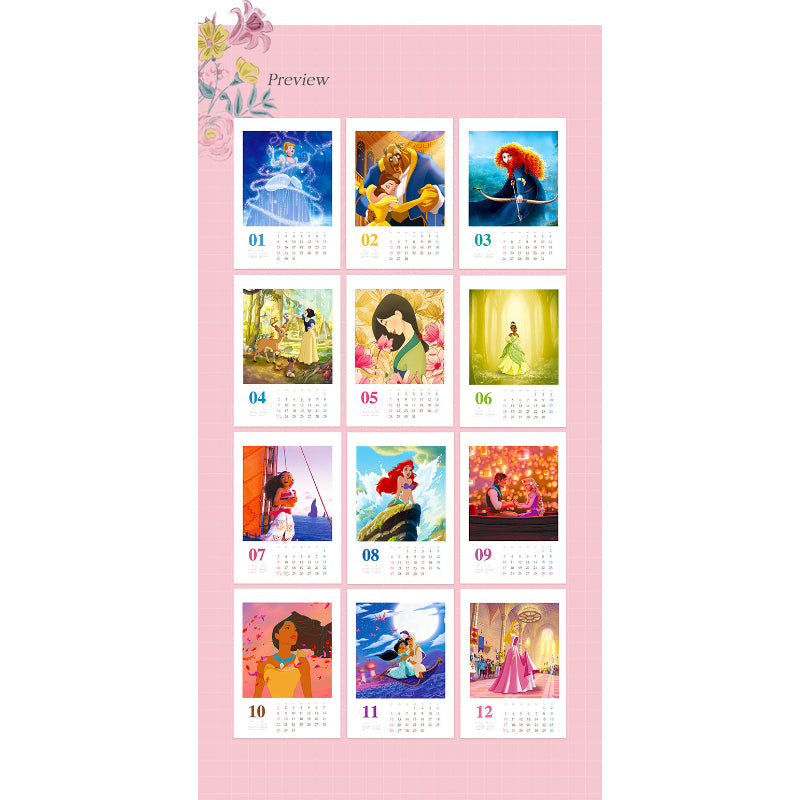 ARTNUOVEAU - 2023 Characters Wall Calendars Collection - ARTNUOVEAU - Calendar - Harumio