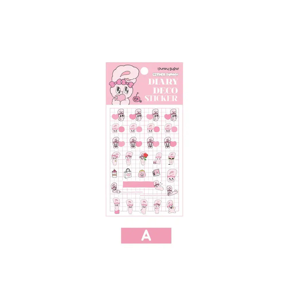 Esther Bunny - Diary Deco Sticker - Esther Bunny - Accessories - Harumio