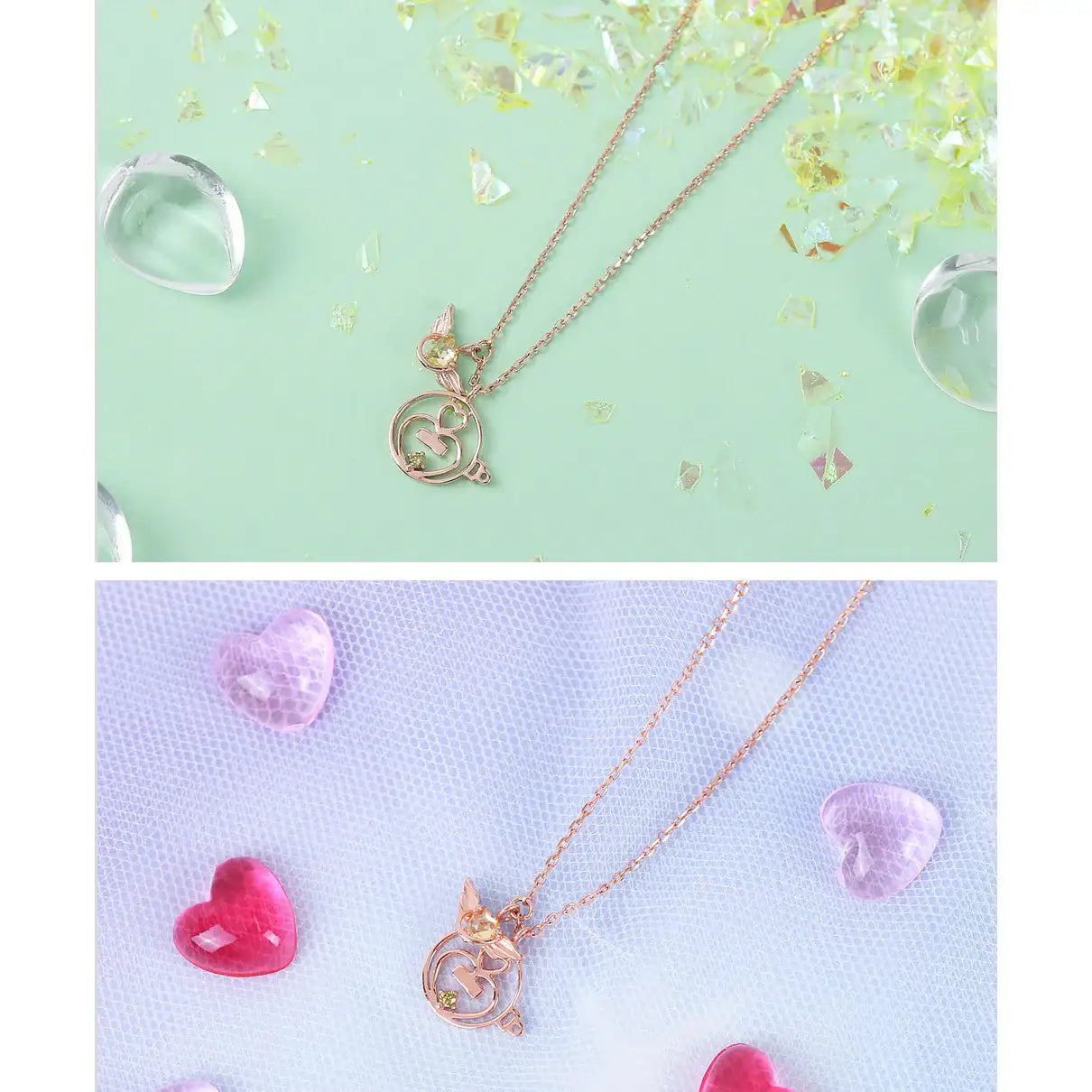 Wedding Peach x CLUE - Daisy Necklace - Angel of Love - Wedding Peach x CLUE - Jewelry - Harumio