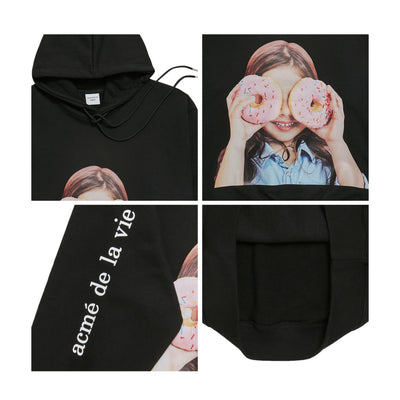 ADLV - Baby Smiling Face with Donuts Hoodie