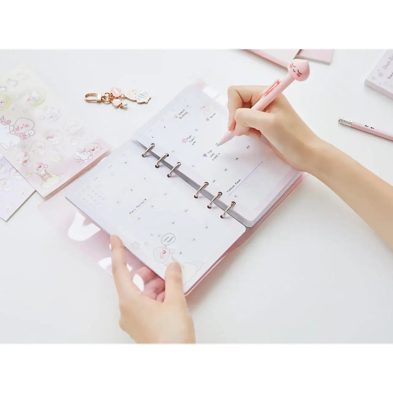 Kakao Friends - Lovely Apeach Earthwork Unicorn Diary - Kakao Friends - Accessories - Harumio