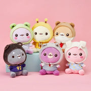 TWOTUCKGOM - Animal Costume Sitting Plush Doll and Hat - TWOTUCKGOM - Plush - Harumio