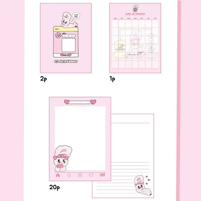 Esther Bunny - Diary Records - Esther Bunny - Accessories - Harumio