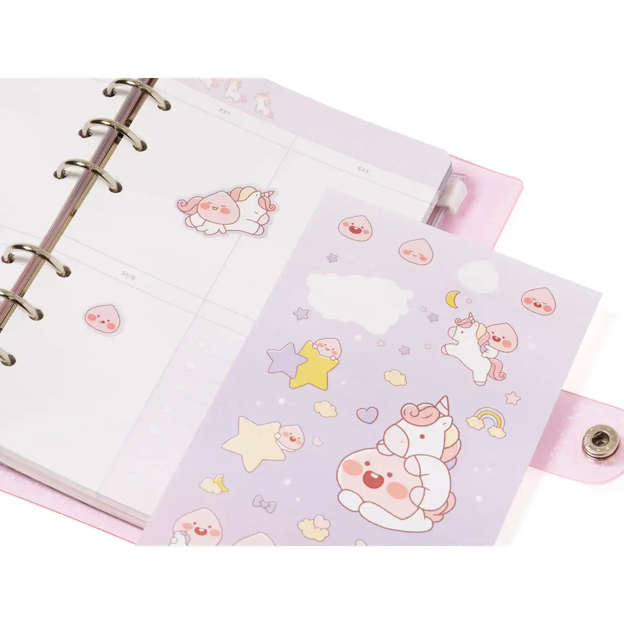 Kakao Friends - Lovely Apeach Earthwork Unicorn Diary - Kakao Friends - Accessories - Harumio