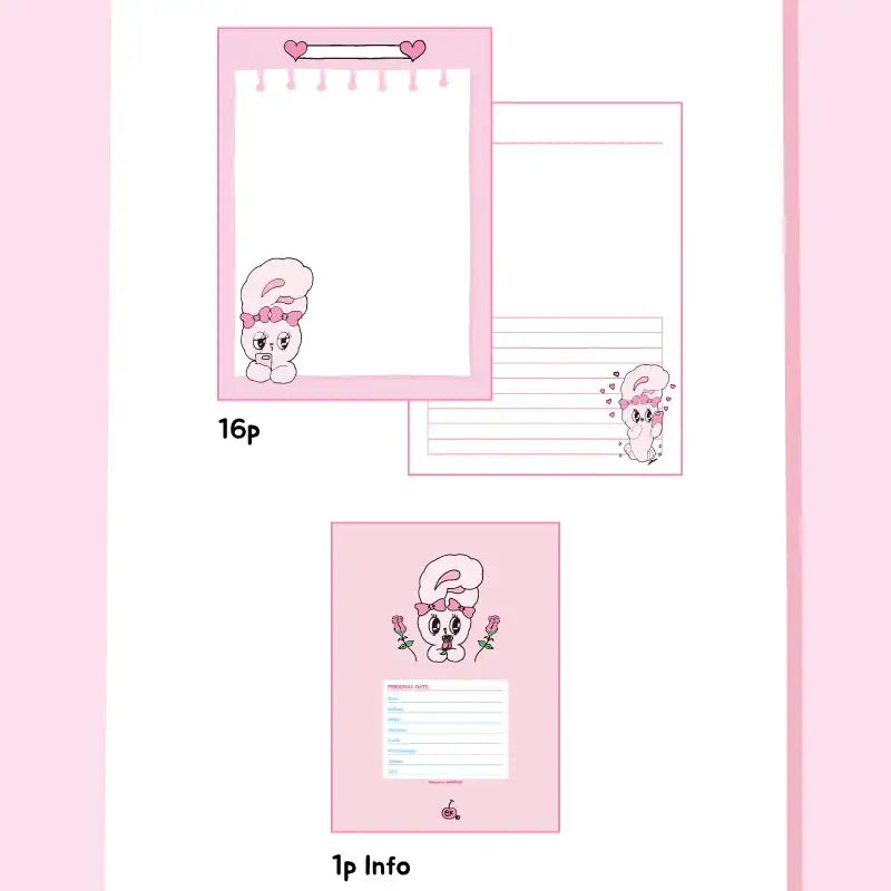 Esther Bunny - Diary Records - Esther Bunny - Accessories - Harumio